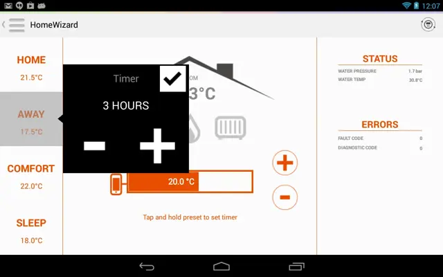 HomeWizard android App screenshot 0