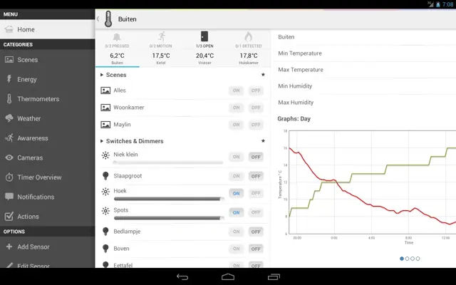 HomeWizard android App screenshot 10