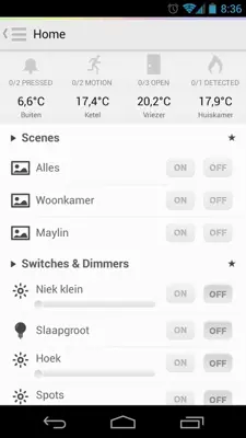 HomeWizard android App screenshot 19