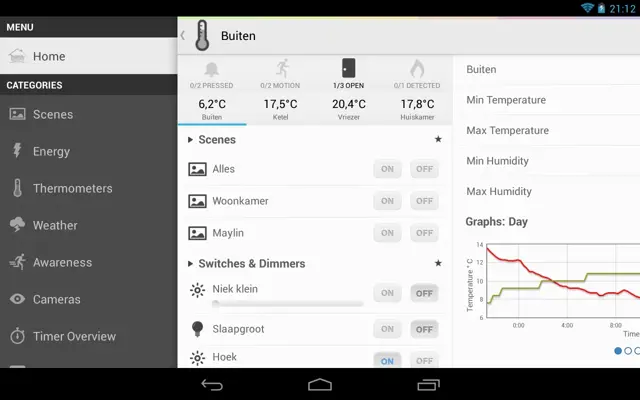 HomeWizard android App screenshot 4