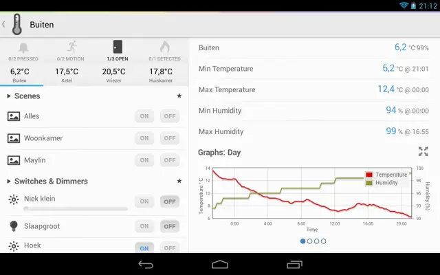 HomeWizard android App screenshot 6